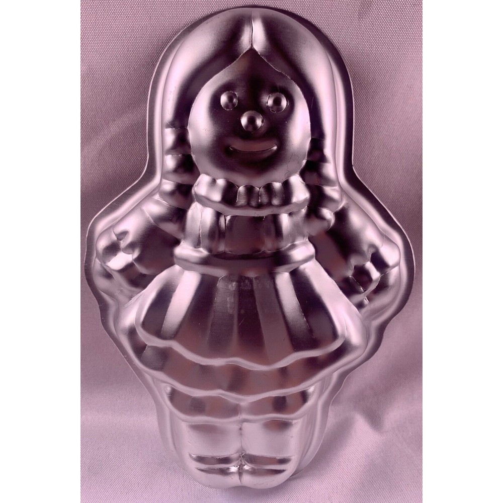 Wilton Small Doll Raggedy Ann Cake Pan 508-450 - 1975